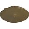 Ekena Millwork Pompeii Ceiling Medallion (Fits Canopies up to 2"), Hnd-Painted Mississippi Mud, 18 7/8"OD x 1 1/2"P CM18POMMF - alternate 4